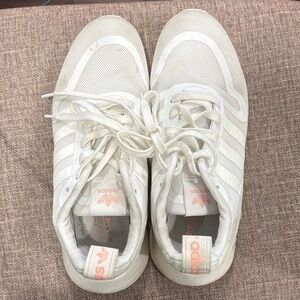 Adidas White with pink accent Sneaker